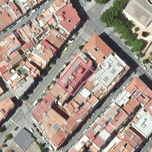 Vista aérea del bien 1: Vivienda, Mataró