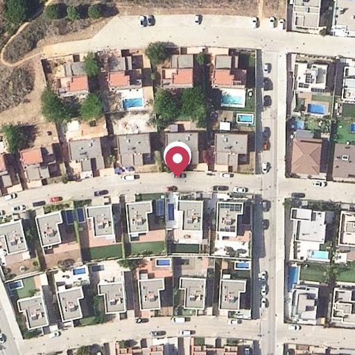 Vista aérea del bien 1: Vivienda, Montgat