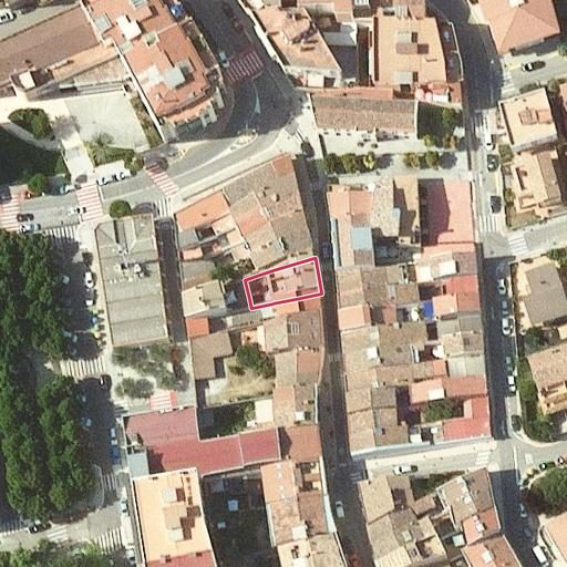 Vista aérea del bien 1: Vivienda, Abrera