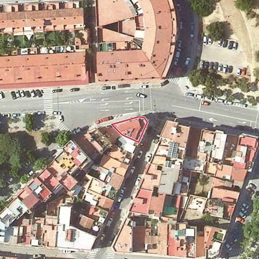 Vista aérea del bien 1: Vivienda, Mataró