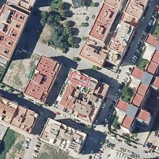 Vista aérea del bien 1: Vivienda, Benicarlo