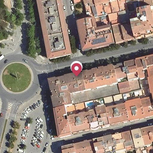 Vista aérea del bien 1: Vivienda, Girona