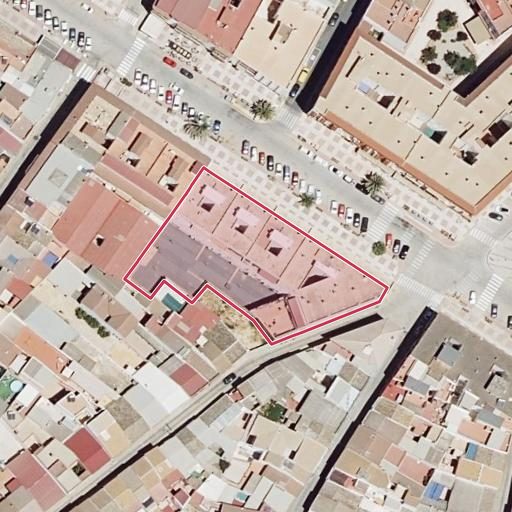 Foto aérea de la subasta en Bollullos del Cdo
