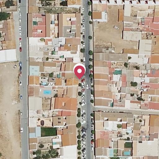 Vista aérea del bien 1: Vivienda, San Juan del Puerto