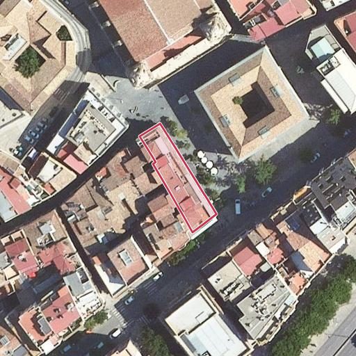Vista aérea del bien 1: Vivienda, Lleida