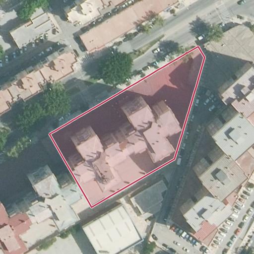 Vista aérea del bien 1: Vivienda, Málaga