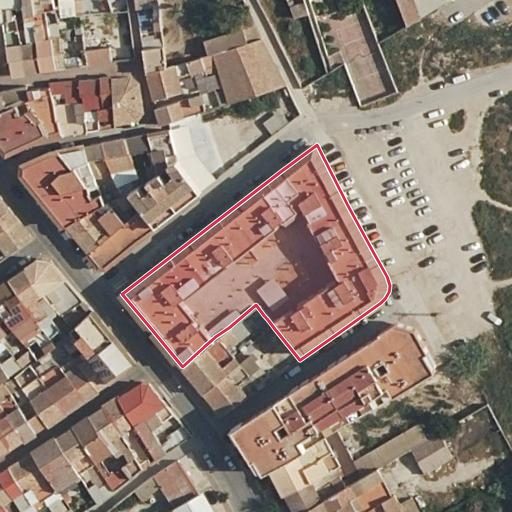 Vista aérea del bien 1: Vivienda, Murcia