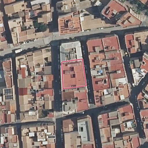 Vista aérea del bien 1: Vivienda, Alcantarilla
