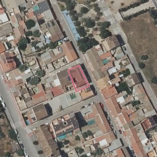 Vista aérea del bien 1: Vivienda, Murcia