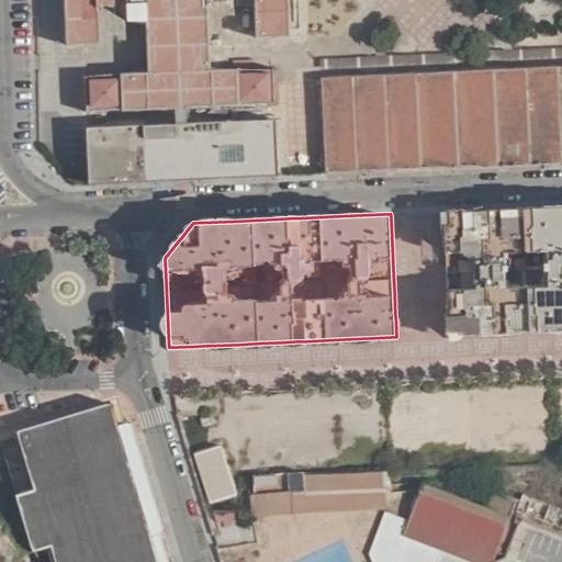 Vista aérea del bien 1: Vivienda, Cartagena