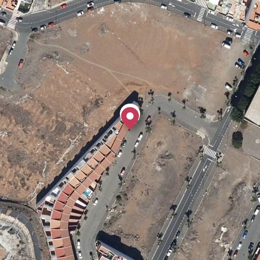 Vista aérea del bien 1: Vivienda, Santa Lucia