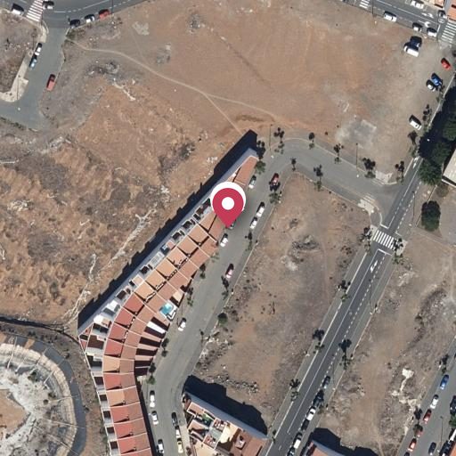 Vista aérea del bien 1: Vivienda, Santa Lucia