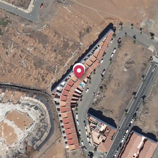 Vista aérea del bien 1: Vivienda, Santa Lucia