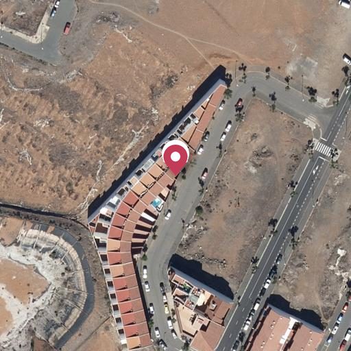 Vista aérea del bien 1: Vivienda, Santa Lucia