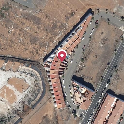Vista aérea del bien 1: Vivienda, Santa Lucia
