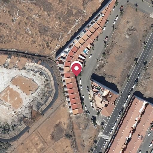 Vista aérea del bien 1: Vivienda, Santa Lucia