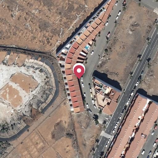 Vista aérea del bien 1: Vivienda, Santa Lucia