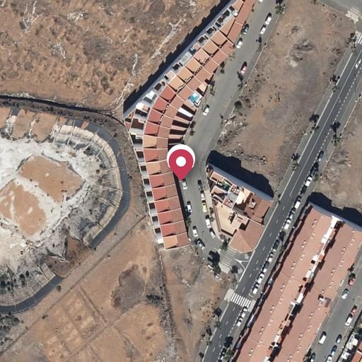 Vista aérea del bien 1: Vivienda, Santa Lucia