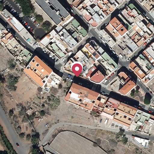 Vista aérea del bien 1: Vivienda, Santa Lucia