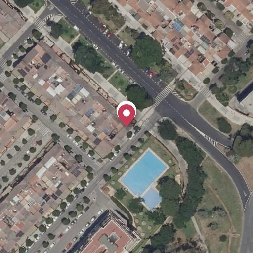 Vista aérea del bien 1: Vivienda, Sevilla