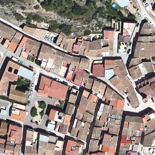 Vista aérea del bien 1: Vivienda, Vandellos i L'hospitalet de L (vandellos)