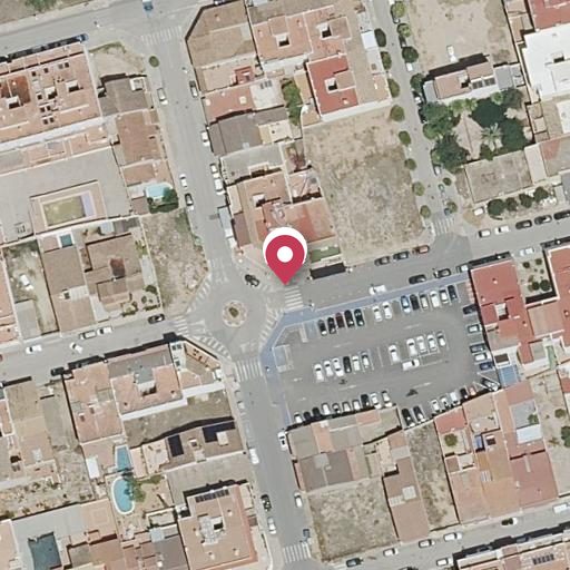 Foto aérea de la subasta en Montserrat