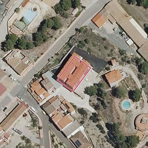 Vista aérea del bien 1: Vivienda, Jalance
