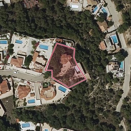 Vista aérea del bien 1: Vivienda, Pilar de la Horadada