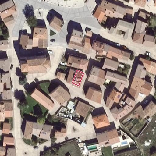 Vista aérea del bien 1: Vivienda, Castrillo del Val