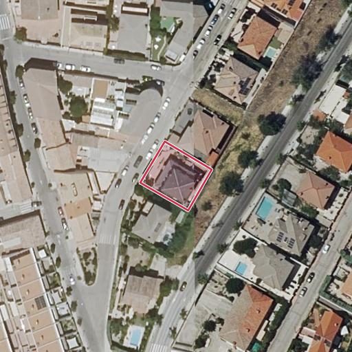 Vista aérea del bien 1: Vivienda, Aranjuez