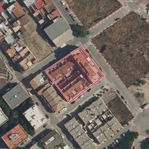 Vista aérea del bien 1: Vivienda, Murcia