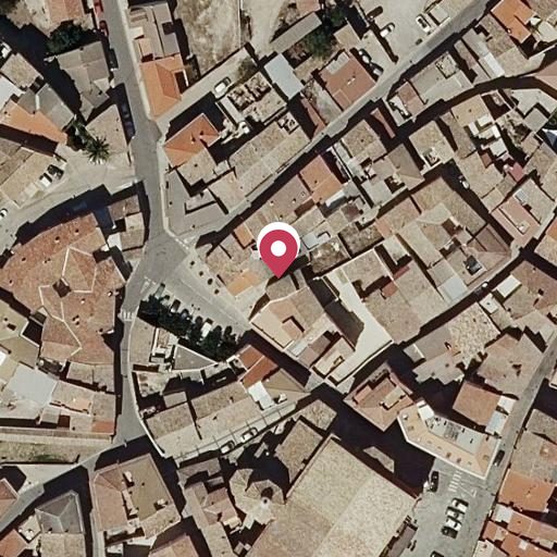 Vista aérea del bien 1: Vivienda, Cascante