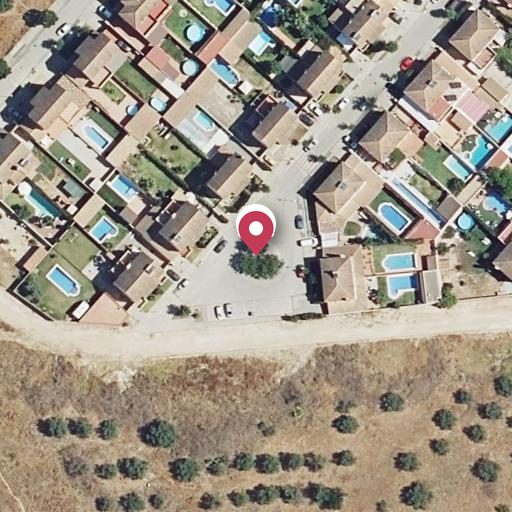 Vista aérea del bien 1: Solar, Almensilla