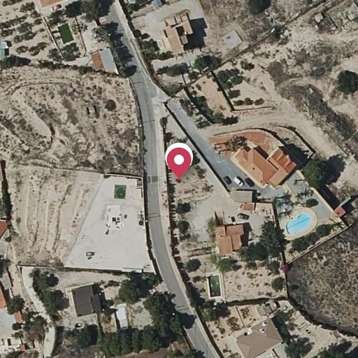 Vista aérea del bien 1: Vivienda, Alicante