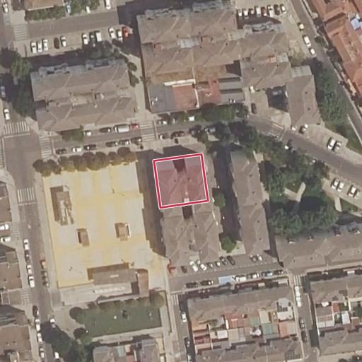 Vista aérea del bien 1: Vivienda, Mérida
