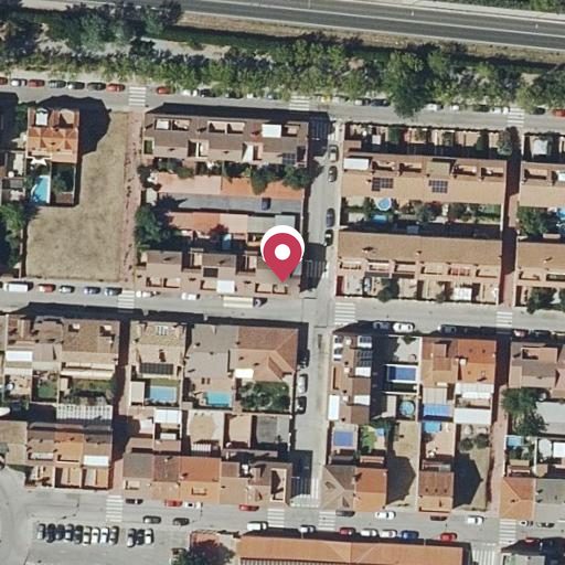 Vista aérea del bien 1: Vivienda, Paracuellos de Jarama