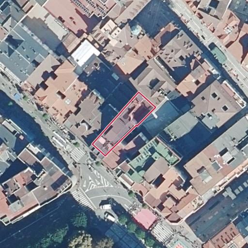 Vista aérea del bien 1: Vivienda, Oviedo