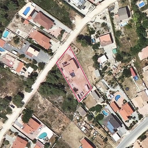 Vista aérea del bien 1: Vivienda, El Montmell