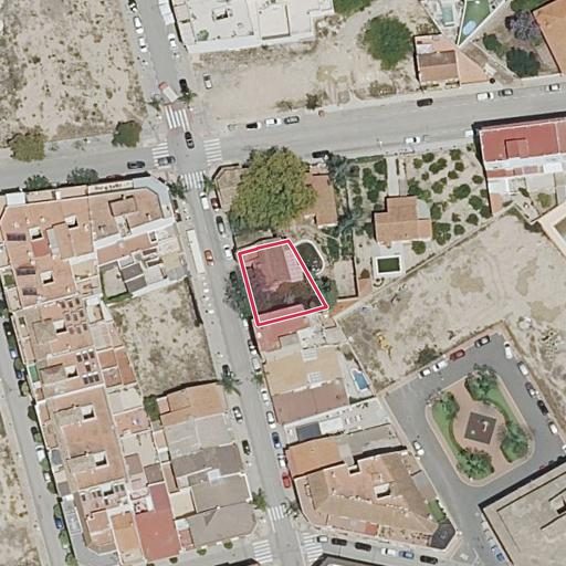 Vista aérea del bien 1: Vivienda, Montserrat