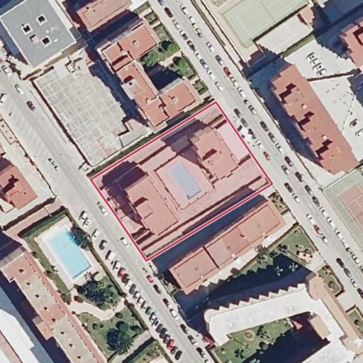 Foto aérea de la subasta en Gandia