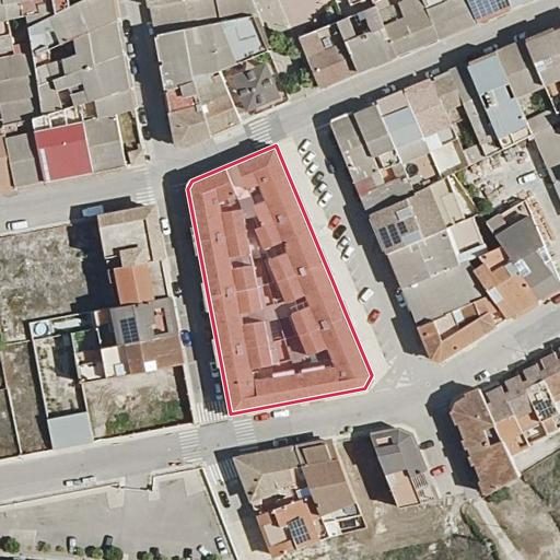 Vista aérea del bien 1: Vivienda, Quatretonda