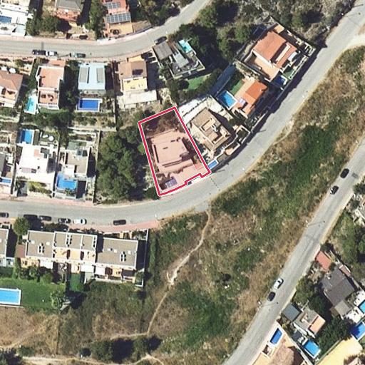 Foto aérea de la subasta en Sitges