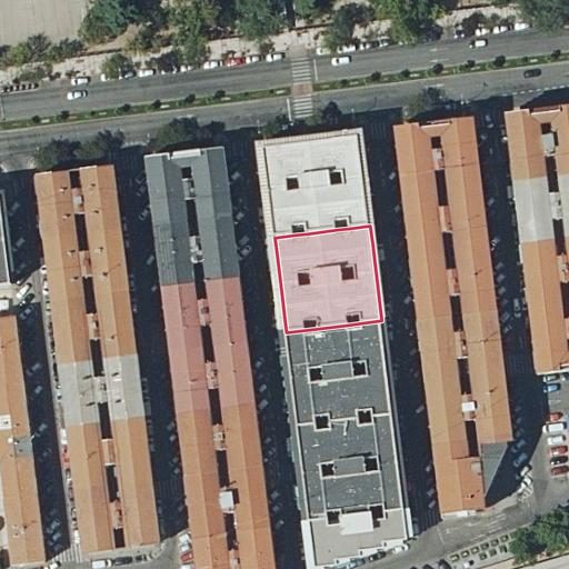 Foto aérea de la subasta en Torrejon de Ardoz