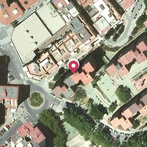 Foto aérea de la subasta en Badalona
