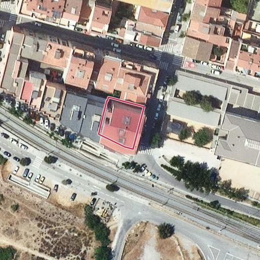 Foto aérea de la subasta en Olesa de Montserrat