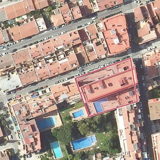 Foto aérea de la subasta en El Masnou