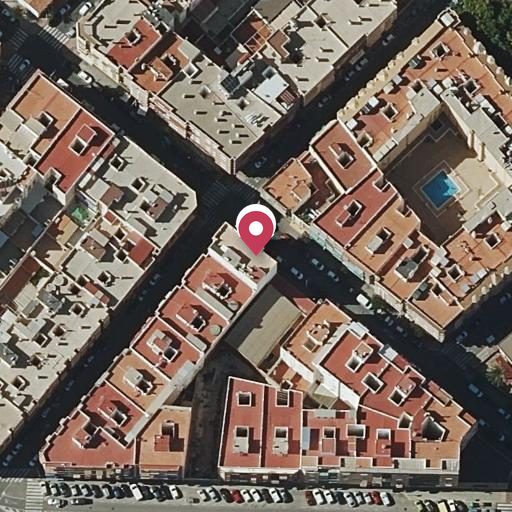 Foto aérea de la subasta en Elche
