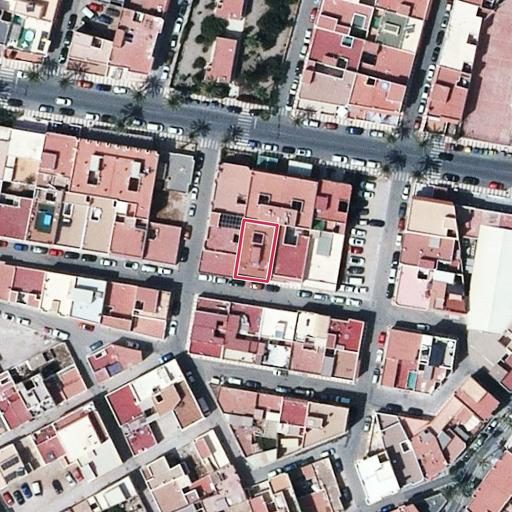 Foto aérea de la subasta en Carboneras