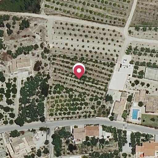 Foto aérea de la subasta en Altea