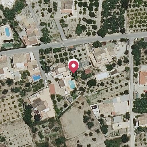 Foto aérea de la subasta en Altea